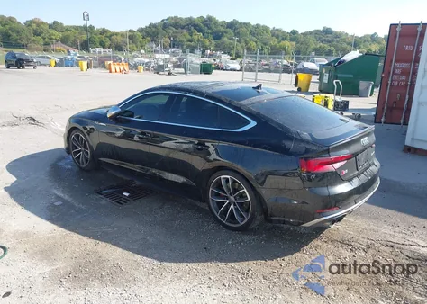 2018 Audi S5 3.0T Premium Plus из США, поврежденный, VIN WAUC4CF59JA034761